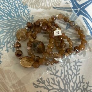 never worn beaded bracelet